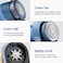 BEAUTURAL Fabric Shaver and Lint Remover, Sweater Defuzzer with 2-Speeds, 2 Replaceable Stainless Steel Blades, Battery Operated, Remove Clothes Fuzz, Lint Balls, Pills, Bobbles