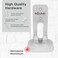 حامل جداري لجهاز Sonos ONE و ONE SLPlay:1، عبوة مزدوجة [قطعتان]، أبيض، متوافق مع مكبرات الصوت Sonos ONE و ONE SLPLAY1
