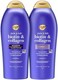 OGX ThickFullBiotinCollagen Extra Strength Volumizing ShampooConditioner with Vitamin B7Hydrolyzed Wheat Protein for Fine Hair, 25.4 oz Pack of 2
