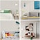 TANONE Cream Linen Wallpaper PVC Self-Adhesive Peel and Stick DIY Wallpaper Faux Imitation Cloth Vinyl Film Wall Sticker Solid Color Decorate Furniture Bedroom (15.8 in X 118 in