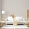 TANONE Cream Linen Wallpaper PVC Self-Adhesive Peel and Stick DIY Wallpaper Faux Imitation Cloth Vinyl Film Wall Sticker Solid Color Decorate Furniture Bedroom (15.8 in X 118 in