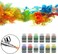 TIMBERTECH Professional Airbrush Paint, 12x30ml airbrush paint set of Acrylic Paint, Quick Drying Water Based, Rich Vivid Colors for Artists, Students, Beginners