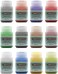TIMBERTECH Professional Airbrush Paint, 12x30ml airbrush paint set of Acrylic Paint, Quick Drying Water Based, Rich Vivid Colors for Artists, Students, Beginners