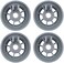 AMI PARTS 165314 Dishwasher Lower Rack Wheel Replacement by ，Suitable for BoschKenmore Dishwashers ，To be able to replace 420198 AP2802428 423232 （4pcs