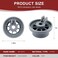 AMI PARTS 165314 Dishwasher Lower Rack Wheel Replacement by ，Suitable for BoschKenmore Dishwashers ，To be able to replace 420198 AP2802428 423232 （4pcs