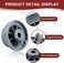 AMI PARTS 165314 Dishwasher Lower Rack Wheel Replacement by ，Suitable for BoschKenmore Dishwashers ，To be able to replace 420198 AP2802428 423232 （4pcs