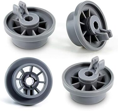 AMI PARTS 165314 Dishwasher Lower Rack Wheel Replacement by ，Suitable for BoschKenmore Dishwashers ，To be able to replace 420198 AP2802428 423232 （4pcs