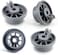 AMI PARTS 165314 Dishwasher Lower Rack Wheel Replacement by ，Suitable for BoschKenmore Dishwashers ，To be able to replace 420198 AP2802428 423232 （4pcs