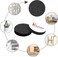 Yelanon Felt Furniture Pads -182 Pcs Furniture Pads Self Adhesive, Cuttable Felt Chair Pads, Anti Scratch Floor Protectors for Furniture Feet Chair Legs, Felt Pads for Hardwoods Floors, Black