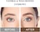 Music Flower Eyebrow Pencil Double Ended, Waterproof Natural Brow Enhancing Pen, Long lasting Eye Makeup, Pack of 1, Light Brown