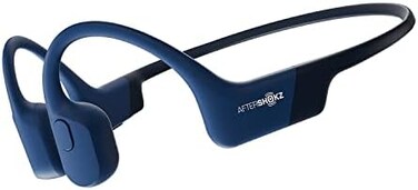 Aftershokz AEROPEX Wireless Bluetooth Headphones (Blue Eclipse