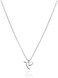 LANG XUAN Message Card Compass Pendant Necklace Friendship Sun Good Luck Elephant Starfish Pendant Chain Necklace with Gift Card