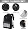 VASCHY Backpack for Men Women, Water-Resistant School Backpack Casual Daypack Work