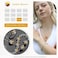 Leafael Infinity Love Heart Necklace, Birthstone Necklaces for Women with Healing Stones, Allergy-Free Jewelry for Women, Silver-Tone Pendant Necklace with Gift Box, 182 Inch Chain Extender