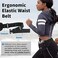 PYFK Upgraded Running Belt with Water Bottle, Waist Bag with Adjustable Straps for Men and Women, Large Pocket Running Fanny Pack Fits 6.5 inches Smartphones, Running Hiking Climbing Waist Pack