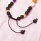 MENGLINA Women Stone Bead Charm Bracelet Universe Galaxy the Eight Planets Nine Planets in the Solar System Guardian Star Bracelets