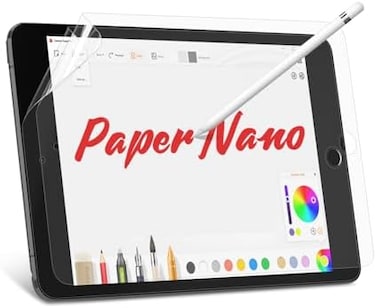 bersem 2 Pack Paper Screen Protector Compatible with iPad Mini 5 (2019iPad Mini 4, Pencil Compatible Anti Glare With Easy Installation Kit