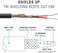 cipher (White- Replacement Audio Cable Cord Wire,Compatible with Beats by Dr.Dre Headphones Studio/Solo/Pro/Detox/Wireless/Mixr/Executive/Pill with in-line Mic and Control- (White