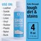 CleanKicks Shoe Cleaning Kit - Footwear Cleaner for Sneakers, Boots, Cleats, and Many Other Shoe Types - (4 Ounce Bottle and Brush. Packaging May Vary Between Green and Blue.