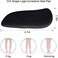 Dr Foot Dr. &rsquo;s Orthopedic MedialLateral Heel Wedge Gel Insoles for SupinationPronation, Adhesive Inserts for Alignment, Knee Pain, Bow Legs, Osteoarthritis - 3 Pairs (TransparentBrownBlack