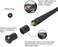 Rydonair Antenna Compatible with Harley Davidson 1998-20237 inches Flexible Rubber Antenna ReplacementDesigned for Optimized FM/AM Reception