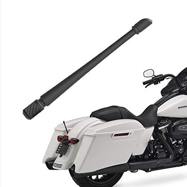 Rydonair Antenna Compatible with Harley Davidson 1998-20237 inches Flexible Rubber Antenna ReplacementDesigned for Optimized FM/AM Reception
