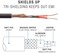 Cipher (Black Red- Replacement Audio Cable Cord Wire,Compatible with Beats by Dr.Dre Headphones Studio/Solo/Pro/Detox/Wireless/Mixr/Executive/Pill with in-line Mic and Control- (Black Red