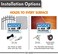 T&amp;R TR Video Surveillance Sign, All Activities Are Monitored - 2 Pack - 7 x 10 Inches Rust Free .040 Aluminum Reflective - UV Protected, Waterproof, Weatherproof and Fade Resistant - 4 Pre-drilled Hol