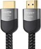 كابل Zeskit Maya 2.1 HDMI بدقة 8K، طوله 3 أقدام، يدعم دقة 4K بمعدل 120 هرتز وسرعة نقل بيانات 48 جيجابت في الثانية، متوافق مع eARC، مكبرات الصوت، إيثرنت، ألعاب 144 هرتز، معتمد بتقنية HDR فائقة السرعة،