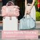 BJLFS Womens Travel Bags, Weekender Carry on for Women, Sports Gym Bag, Workout Duffel Bag, Overnight Shoulder Bag fit 15.6 inch Laptop