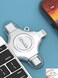 iDiskkMFi Certified]: 4in1 256GB Flash Drive for iPhone16/15 iPad Lightning Drive Multi Functional Memory External Storage for iOS and Android Samsung Phones Type c Devices and MacBook PC Autobackup