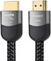 كابل Zeskit Maya 2.1 HDMI بدقة 8K، طوله 3 أمتار، يدعم دقة 4K بمعدل 120 هرتز وسرعة نقل بيانات 48 جيجابت في الثانية، متوافق مع eARC، مكبرات الصوت، إيثرنت، ألعاب، معدل تحديث 144 هرتز، معتمد، فائق السرعة،