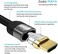 كابل HDMI فائق السرعة معتمد من زيسكيت مايا 8K، بسرعة 48 جيجابت في الثانية، بطول 16 قدمًا، مصنف CL3 للتثبيت داخل الجدار، يدعم دقة 4K120 و8K60، وتقنية eARC، وتقنية HDR، وتقنية HDCP 2.2 و2.3، ومتوافق مع