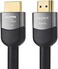 كابل HDMI فائق السرعة معتمد من زيسكيت مايا 8K، بسرعة 48 جيجابت في الثانية، بطول 16 قدمًا، مصنف CL3 للتثبيت داخل الجدار، يدعم دقة 4K120 و8K60، وتقنية eARC، وتقنية HDR، وتقنية HDCP 2.2 و2.3، ومتوافق مع