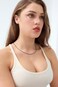 FOSIR 2mm Titanium Steel Unique Black Snake Chain Necklace for Men Women 18-30 Inches