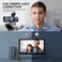 Ausdom Business Webcam for PC AF640 Full HD 1080p/30fps Video Calling Autofocus Web Camera with Microphone 90&deg; Wide-Angle View for Desktop/Laptop/Mac Works with Skype Zoom WebEx Lync