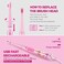 Vekkia Sonic Rechargeable Kids Electric Toothbrush, 3 Modes with Memory, FunEasy Cleaning, 24000 Strokes, IPX7 Waterproof, 2-Min Timer for Age 5, 4 Soft Bristles(Pink