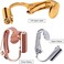 Aylifu 16 Pieces Clip-on Earring Converters Earring Clip Backs, Pierced to Clip On Earring Converters Components Findings for Non-Pierced Ears Jewellery Making - 4 Colors