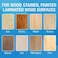 MiracleWipes for Wood Surfaces, Remove Dirt and Grime Buildup, Clean, Protect, and Polish Cabinets, Furniture, and Wood Floors, Great for Kitchen and Bathroom Cleaning Support - 30 Count