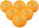 PRO SPIN Ping Pong Balls - Premium Orange 40Training Balls for IndoorOutdoor Table Tennis 24-pack orange