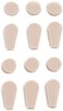E'ARRS Clip on Earring PadsAdhesive Paddle and Dot Foam3 PairsGo Betweens, Foam
