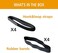 BOWERBIRD Sectional Connectors for Sliding Sofas - Innovative Double Reinforcement - Keep Your Sectionals Perfectly Together with No Tool or Screw - 4 Sets(for 3 Piece Sofa