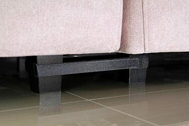 BOWERBIRD Sectional Connectors for Sliding Sofas - Innovative Double Reinforcement - Keep Your Sectionals Perfectly Together with No Tool or Screw - 4 Sets(for 3 Piece Sofa