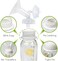 PUMPMOM-US PumpMom Pump Bottle Adapter, Baby Bottle Thread Changer or Converter for Spectra S1 S2 Pump Wide Mouth Flanges to Use Medela, Ameda, Dr.Brown Narrow Neck Bottles