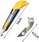 YouU UoYu 1 Acrylic Cutter and 11 Pcs Blade Set, Multi-Use Cutter with Cutting Blade