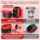 Lehoo Castle Toddler Leash for Walking, Toddler Safety Harnesses Leashes, Safety Harness for Kids, Anti Lost Wrist Link Safety Wrist Link for Toddlers Red BL