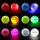 Crestgolf 4 Built-in lights Glow Golf Balls300-hr Lighting Time Glow in The Dark Golf Balls3-Layer Design Light up Water Resistant LED Night Golf Ball(Multicolor 6pcs3pcs
