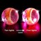 Crestgolf 4 Built-in lights Glow Golf Balls300-hr Lighting Time Glow in The Dark Golf Balls3-Layer Design Light up Water Resistant LED Night Golf Ball(Multicolor 6pcs3pcs