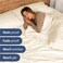 CGK Unlimited King Size 4 Piece Bedding Sheet Set - BreathableCooling - Hotel Luxury Bed Sheets Set - Easy Fit - Soft, Wrinkle FreeComfy Off White Oeko-Tex Bedding Sheets - Deep Pockets 4 Piece Bed Sh