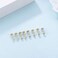 Gnoliew 16G 316L Stainless Steel Labret Monroe Lip Ring Studs Cartilage Helix Tragus Nose Piercing